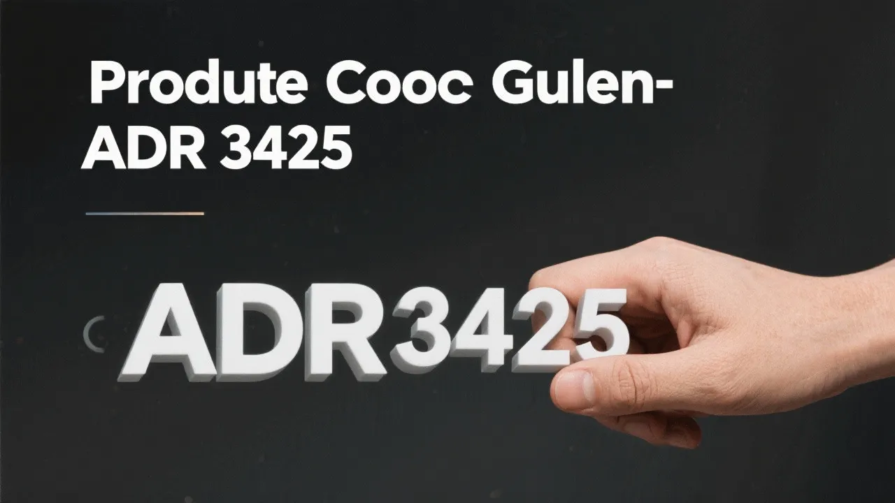 Unveiling ADR 3425 Insights